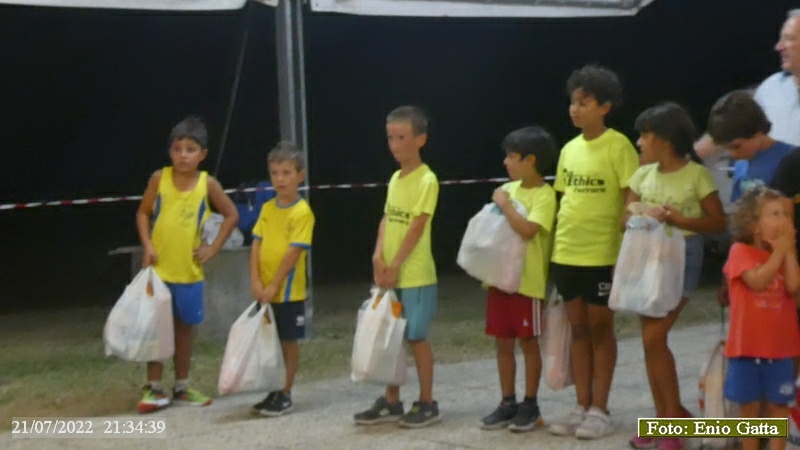 Cotignola: Staffetta 4x 1,1Km - 21 luglio 2022